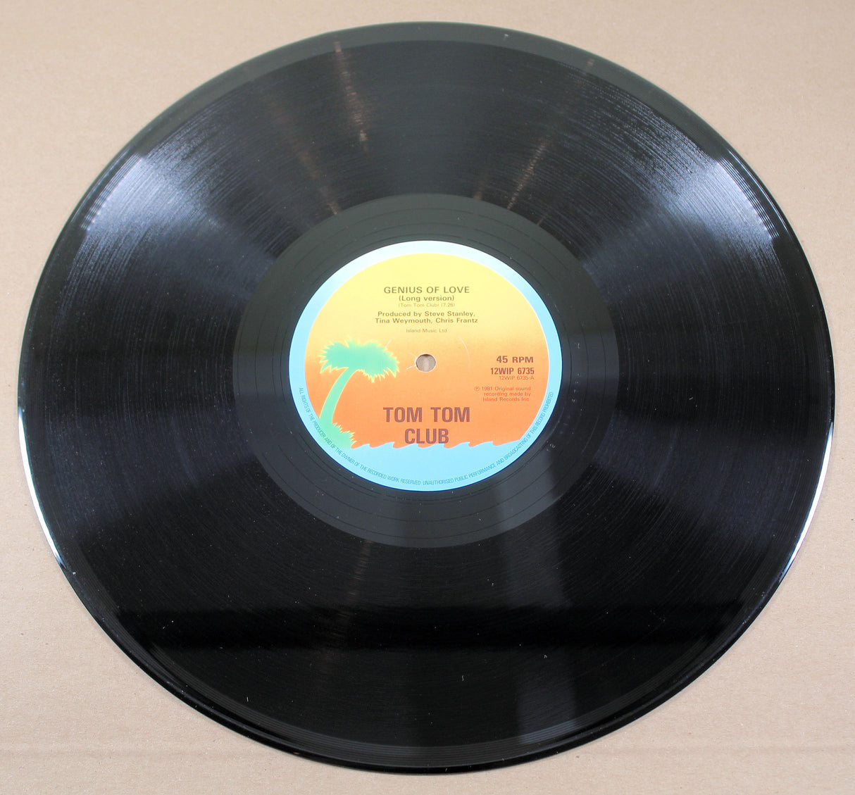 Tom Tom Club - Genius Of Love 12"