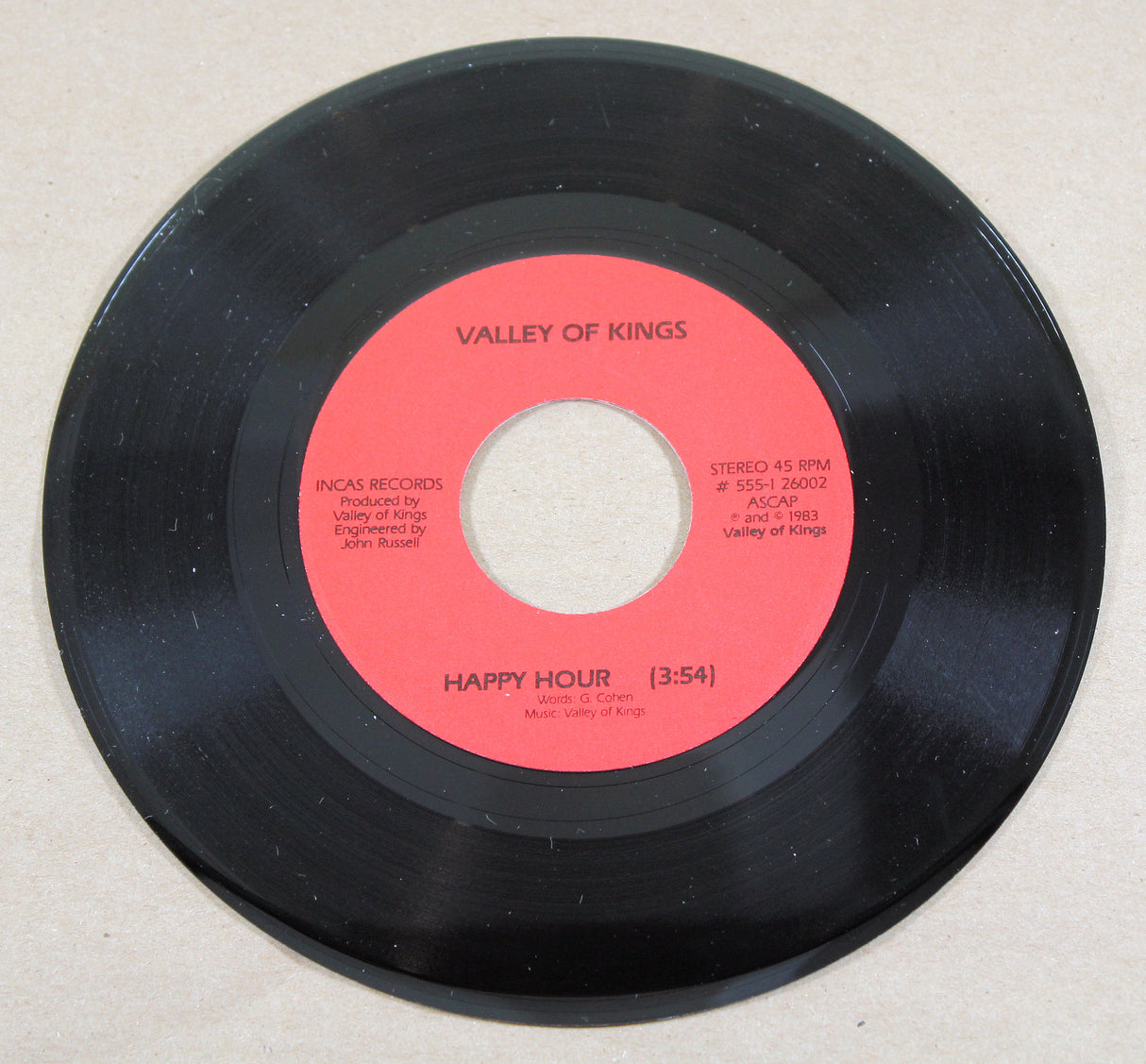 Valley Of Kings - Happy Hour / What Wouldn't I Give