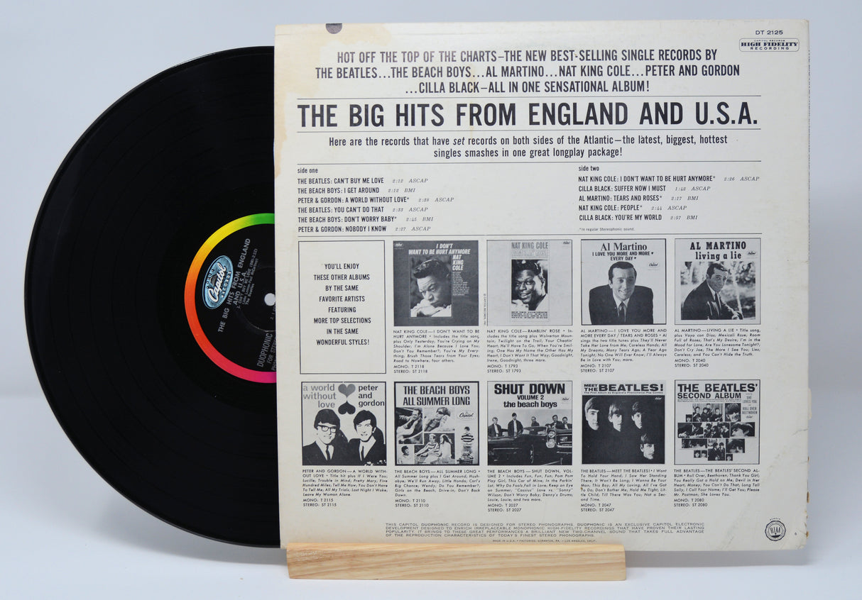 Various – The Big Hits From England & U.S.A.