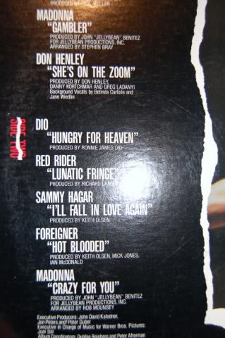 Vision Quest - Soundtrack