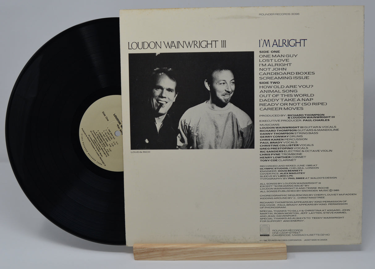 Wainwright, Loudon III - I'm Alright