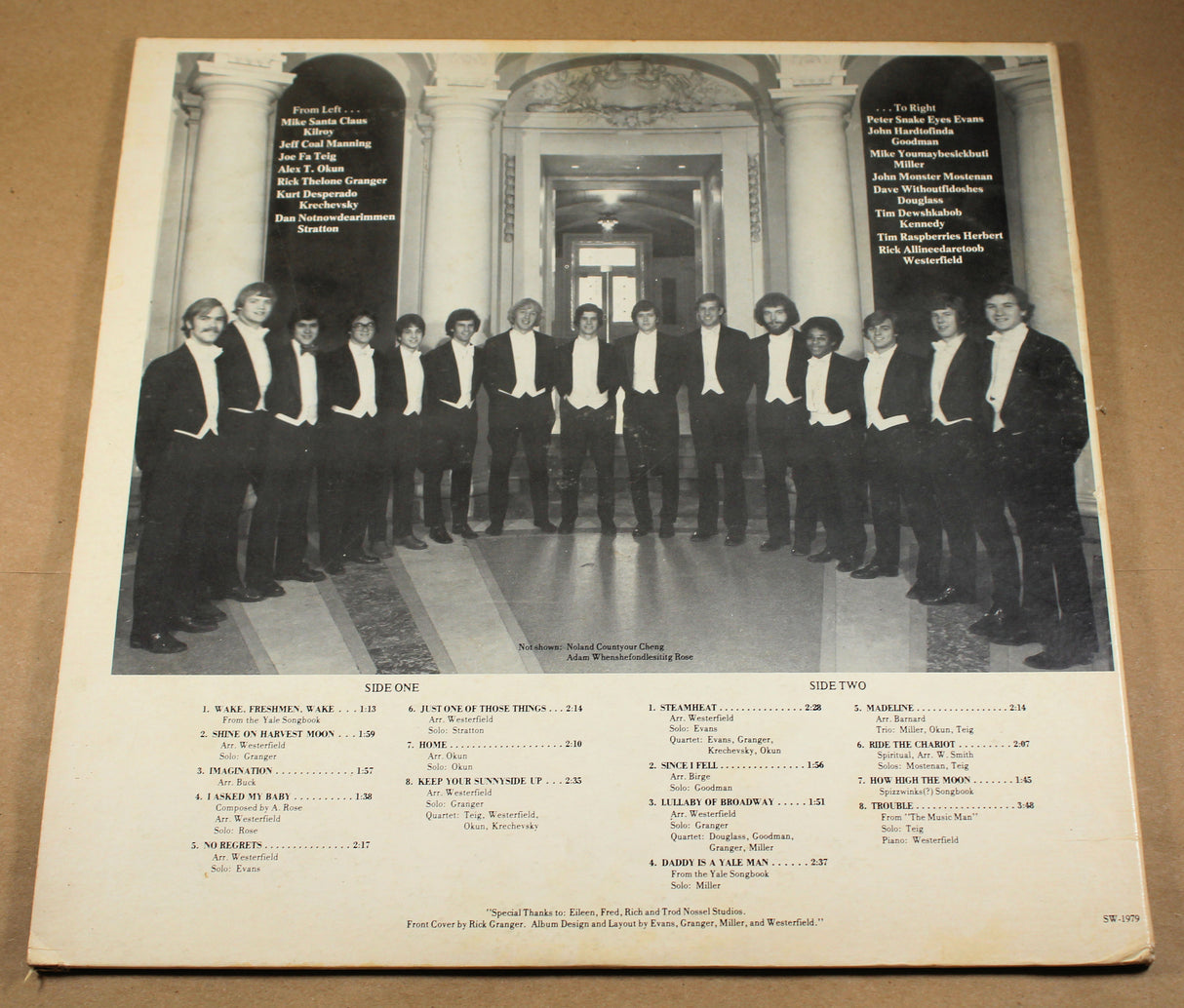 Yale Spizzwinks - In Trouble?