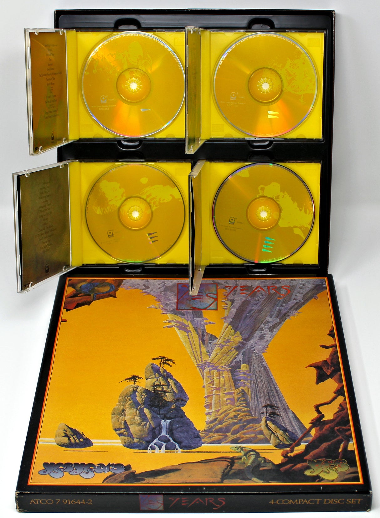 Yes - Yesyears 4CD Compilation Box Set