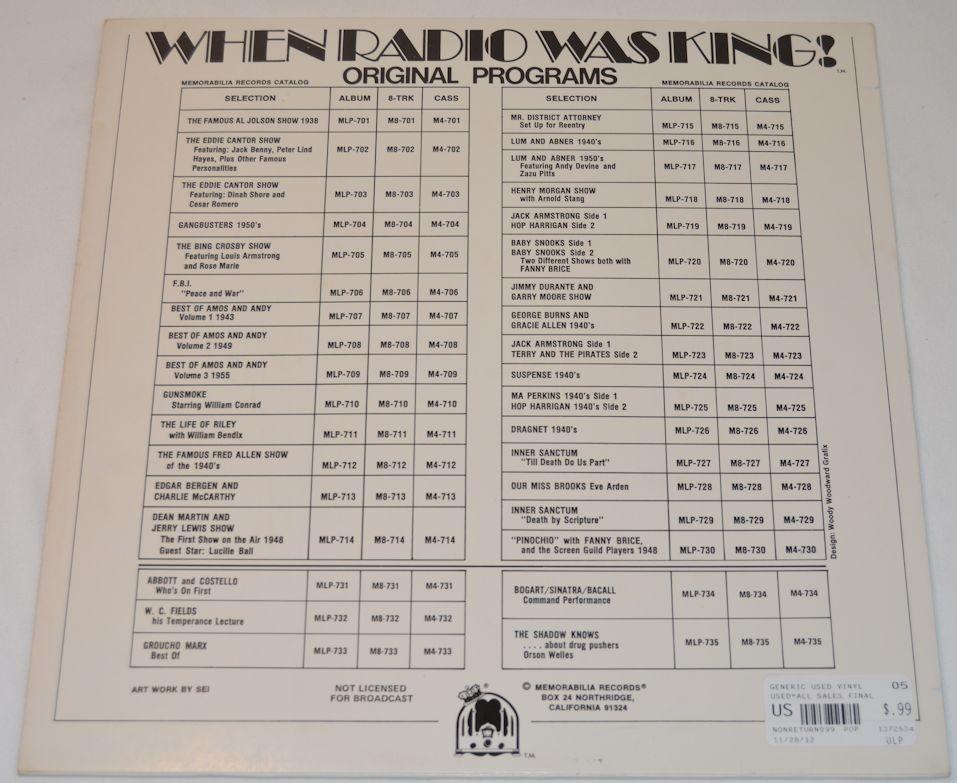 Radio - Abbott & Costello