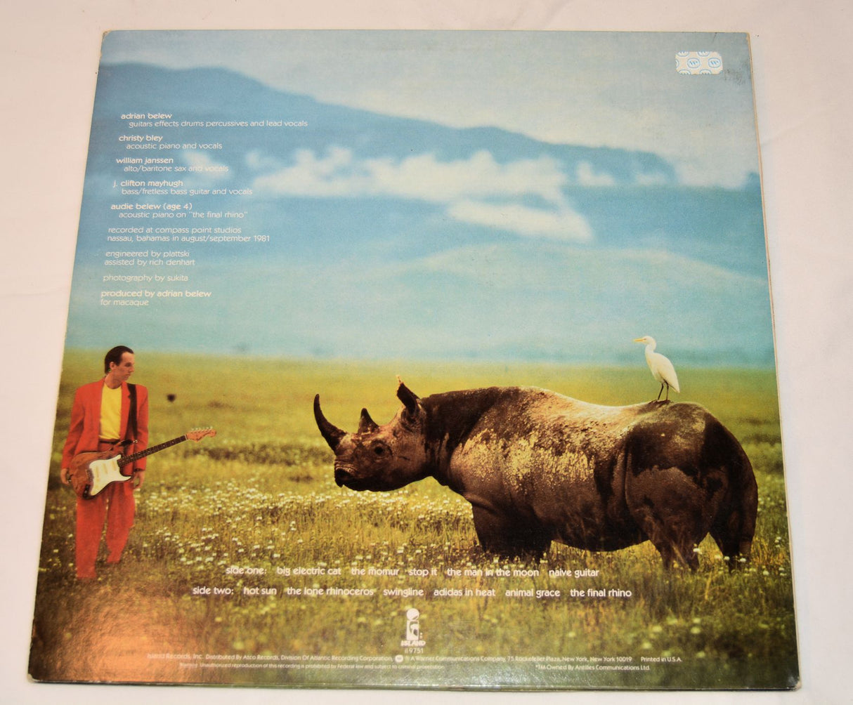 Belew, Adrian - Lone Rhino