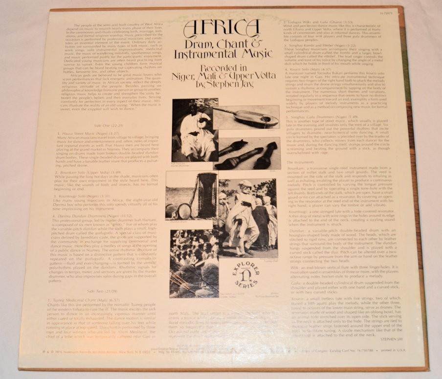 Miscellaneous - Africa Drum, Chant & Instrumental