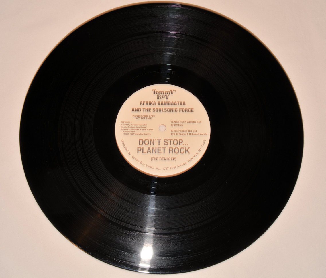 Afrika Bambaataa & The Soulsonic - Don't Stop... Planet Rock / The Remix EP