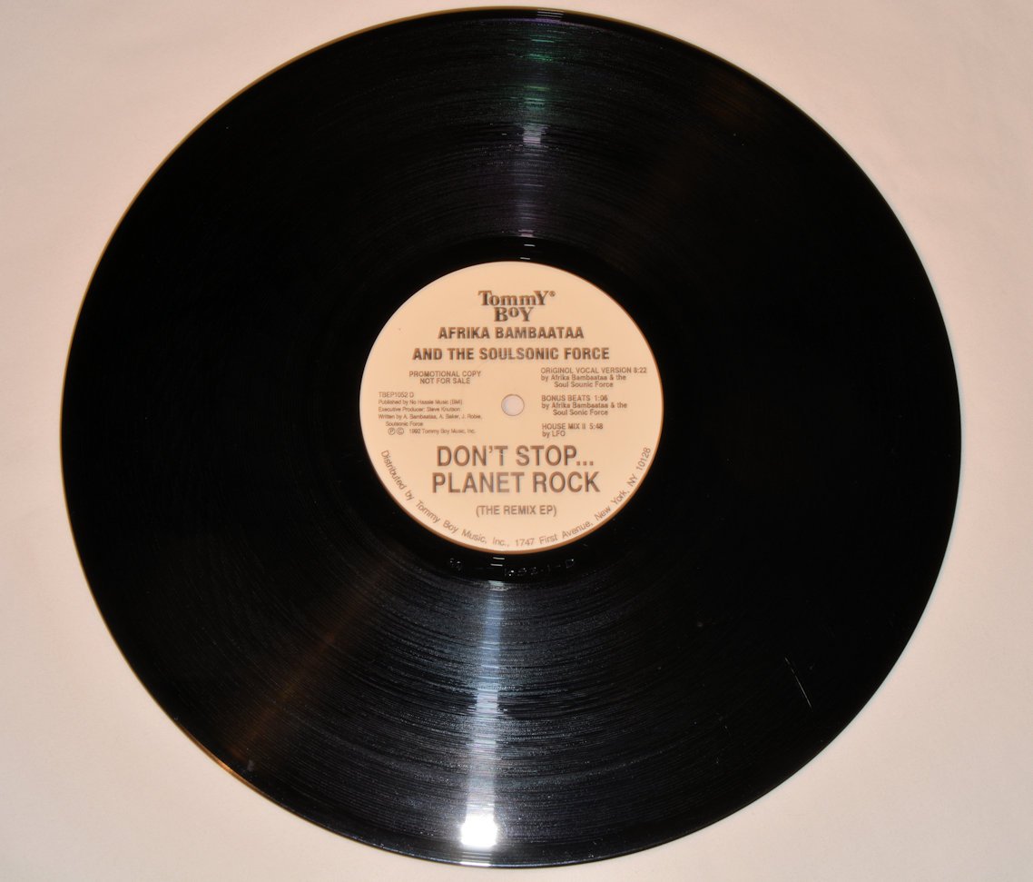 Afrika Bambaataa & The Soulsonic - Don't Stop... Planet Rock / The Remix EP