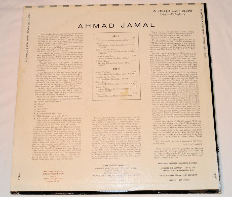 Jamal, Ahmad - Volume IV