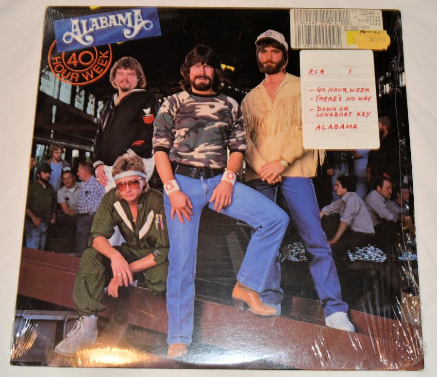 Alabama 40 Hour Week For A Living Alabama - 40 Hour Week, Vinyl Record Album LP, RCA AHL1-5339 – Joe's Albums