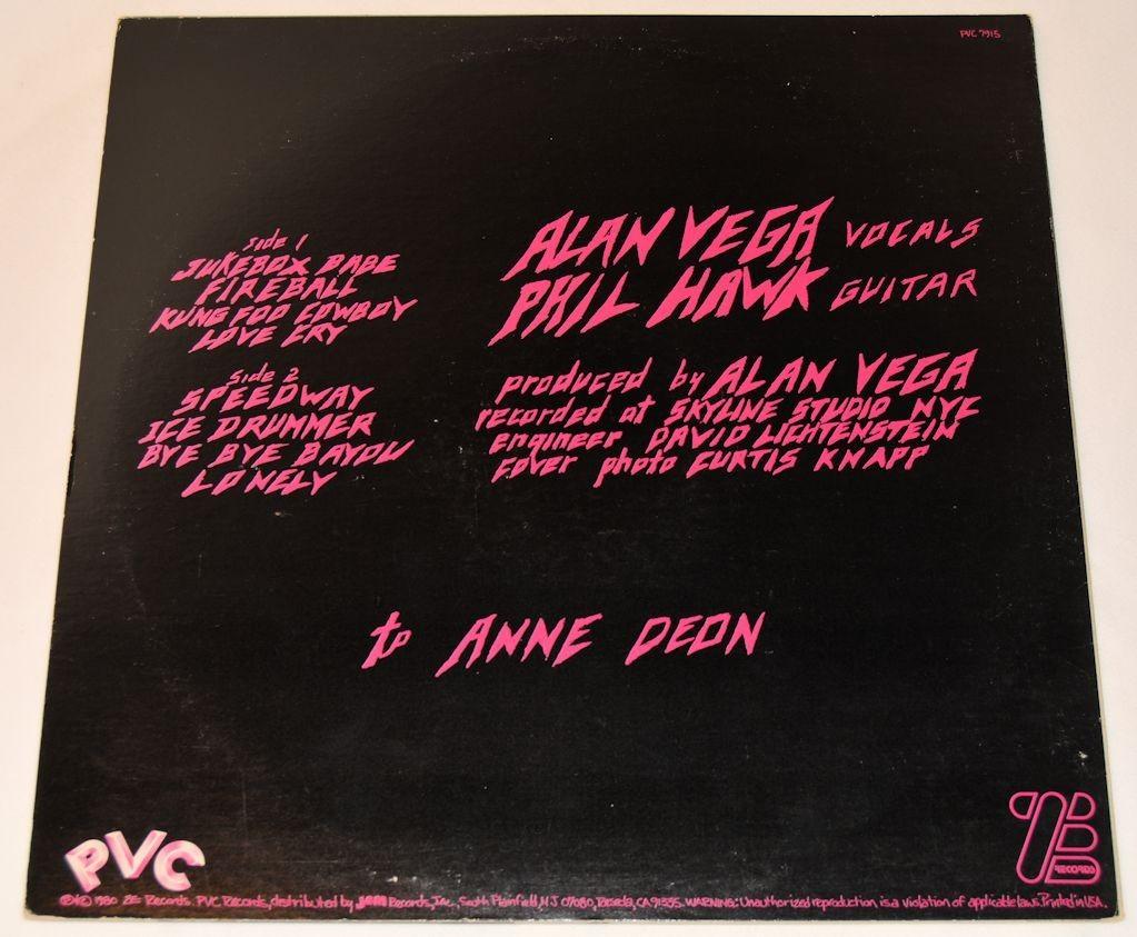 Vega, Alan - Alan Vega