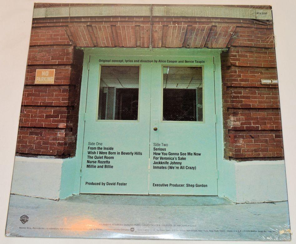 Cooper, Alice - From The Inside (Sealed)