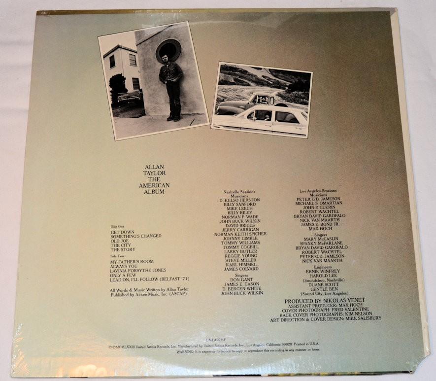 Taylor, Allan - American Album