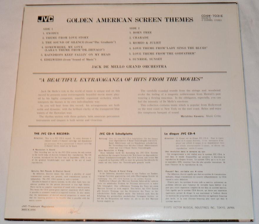 Miscellaneous - Golden American Screen Themes