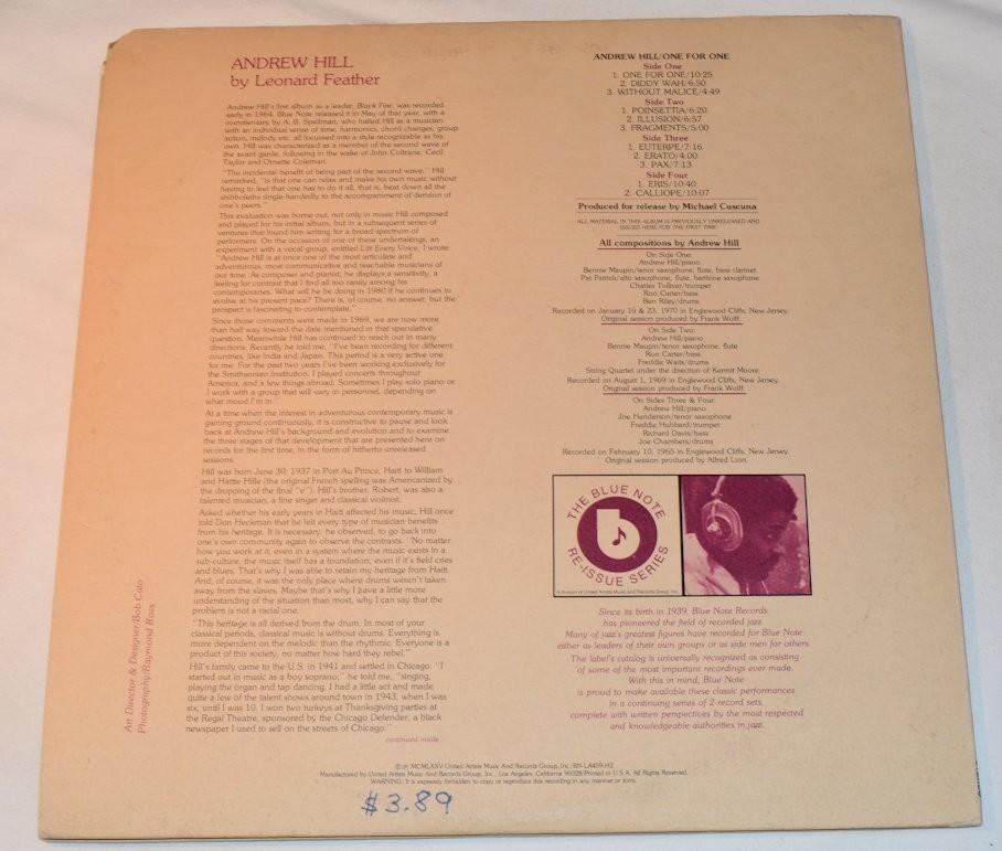 Hill, Andrew - One For One