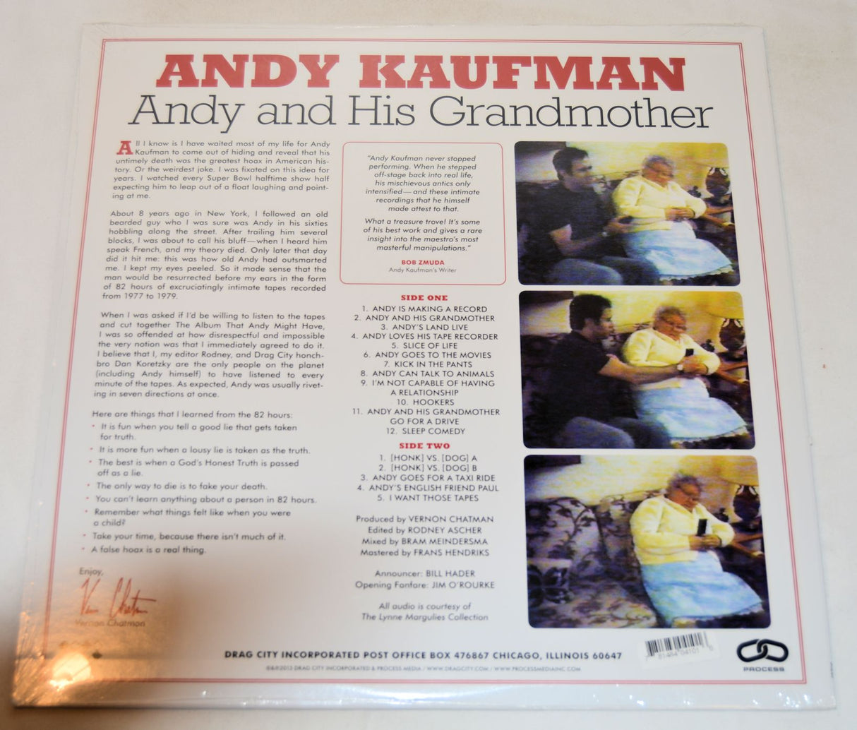 Kaufman, Andy - Andy + His Grandmother