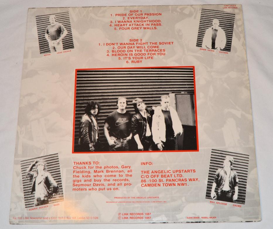 Angelic Upstarts - Blood On The Terraces