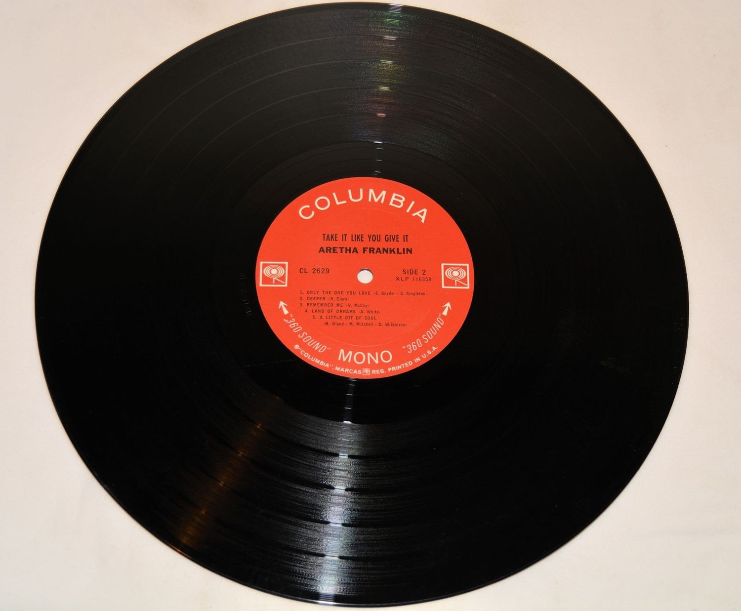 Franklin, Aretha - Take It Like You Give It