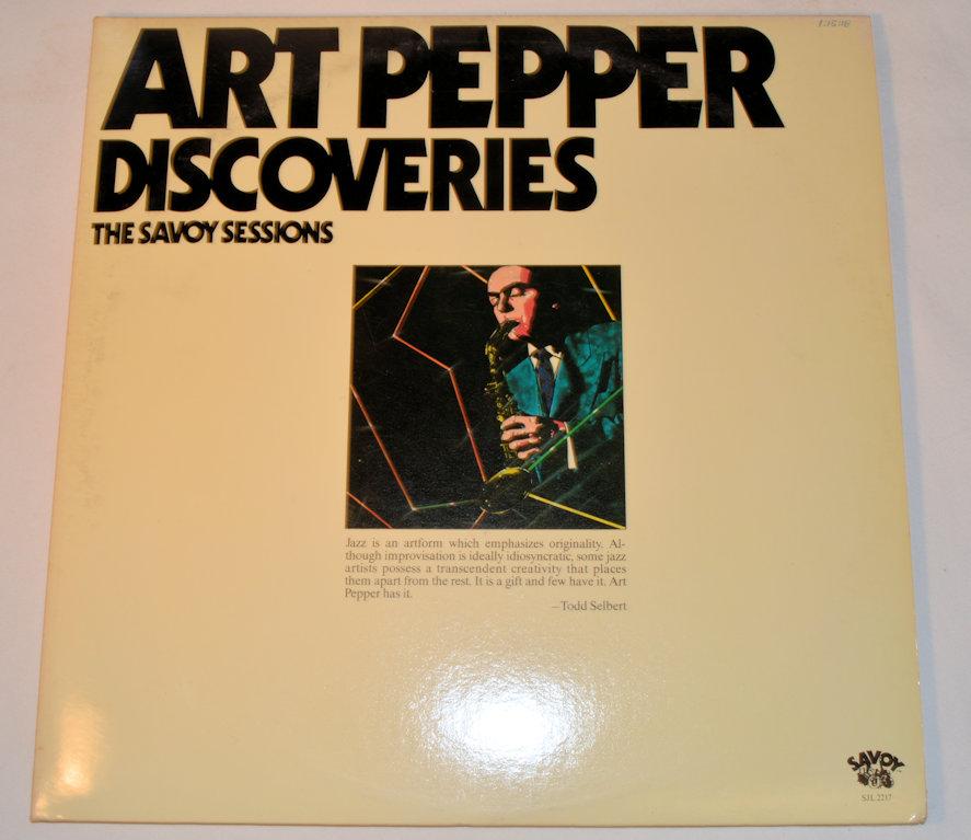 Pepper, Art - Discoveries