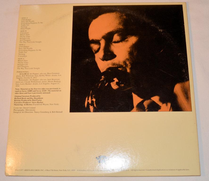 Pepper, Art - Discoveries