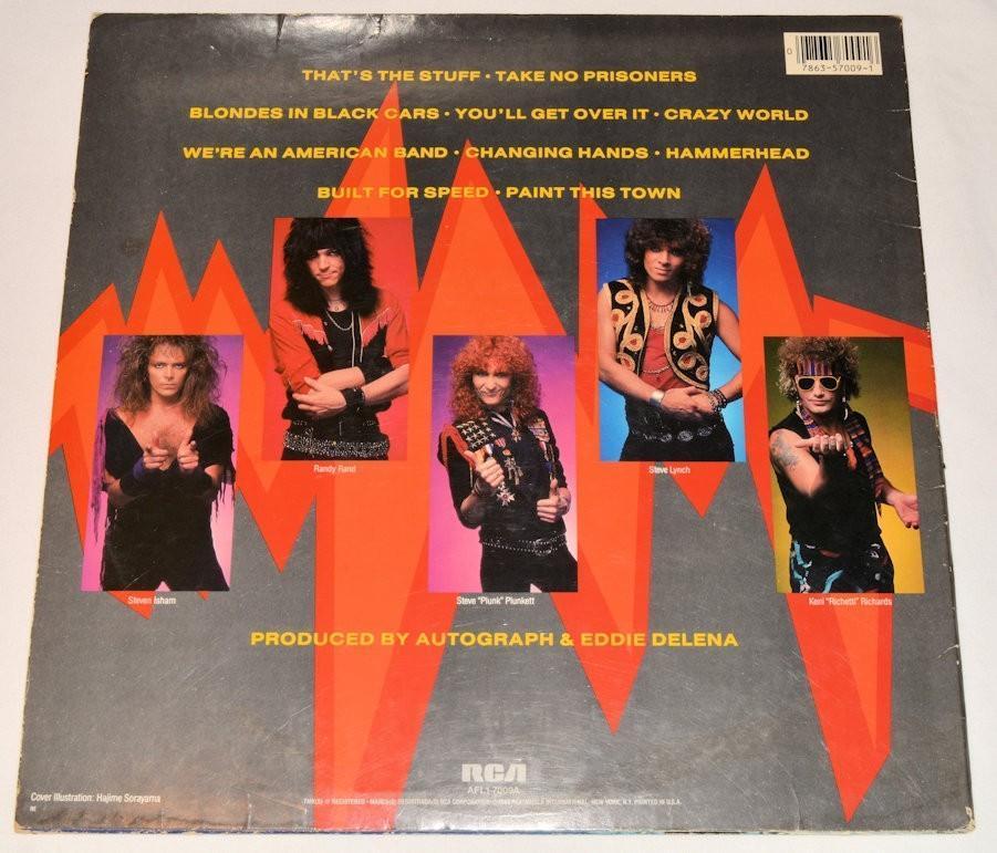 Autograph - That's The Stuff