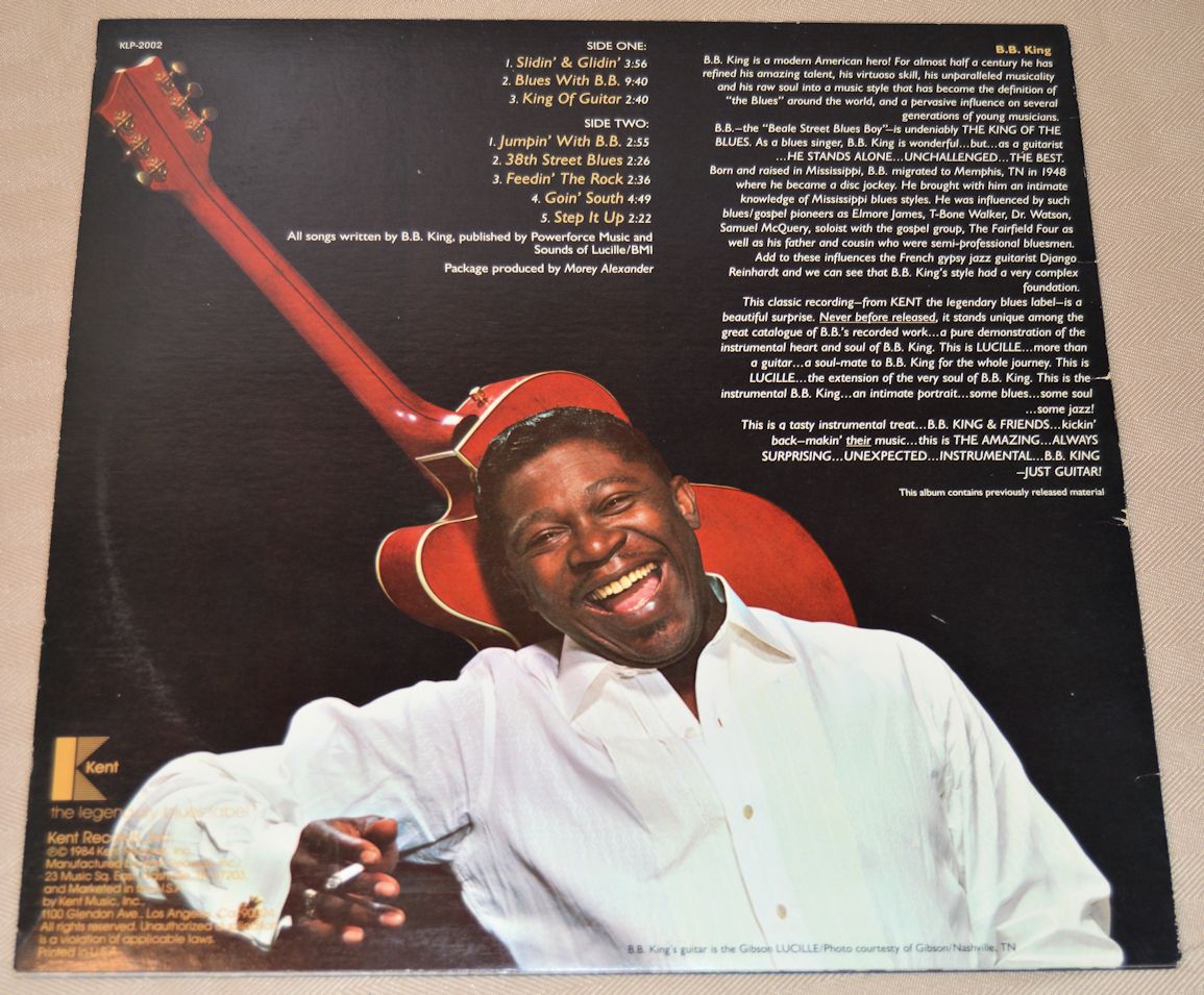 King, B.B. - The Unexpected Instrumental... Just Guitar