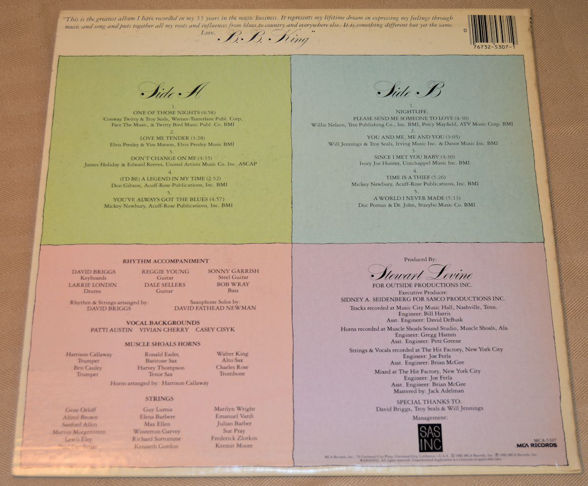 King, B.B. - Love Me Tender