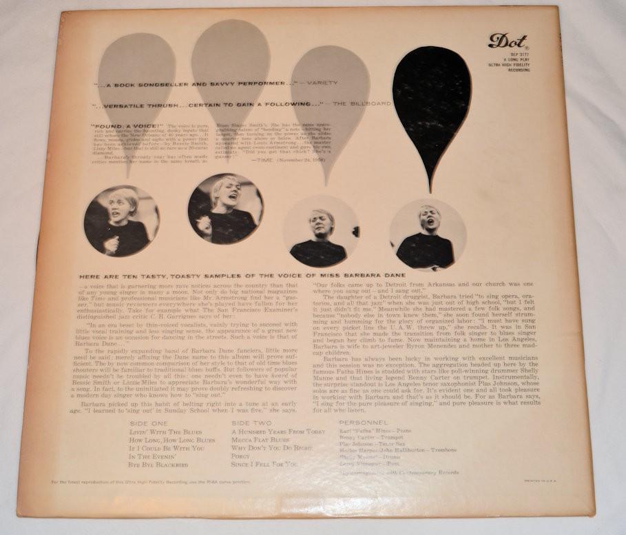 Dane, Barbara - Livin With The Blues