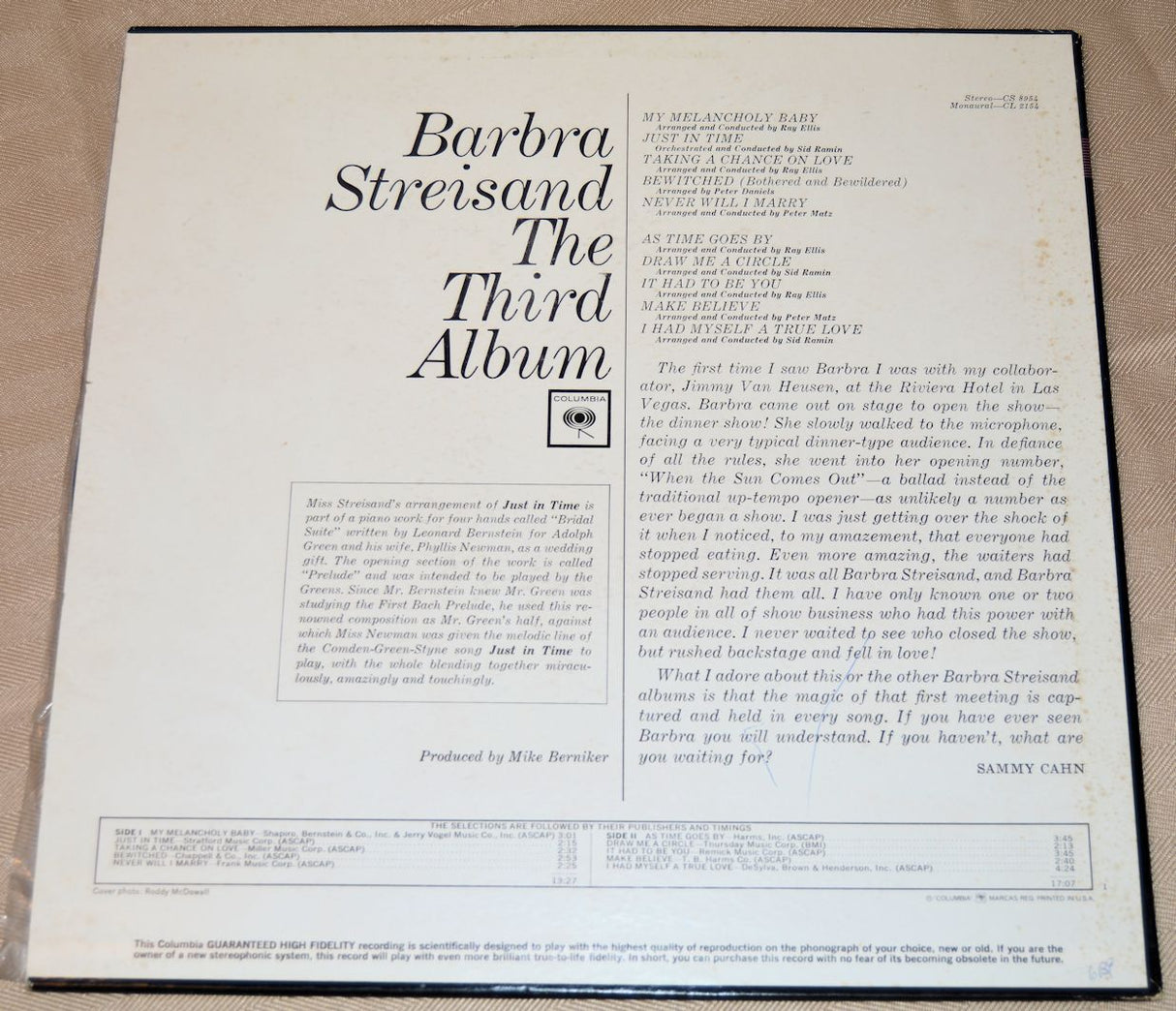 Streisand, Barbra - The Third Album