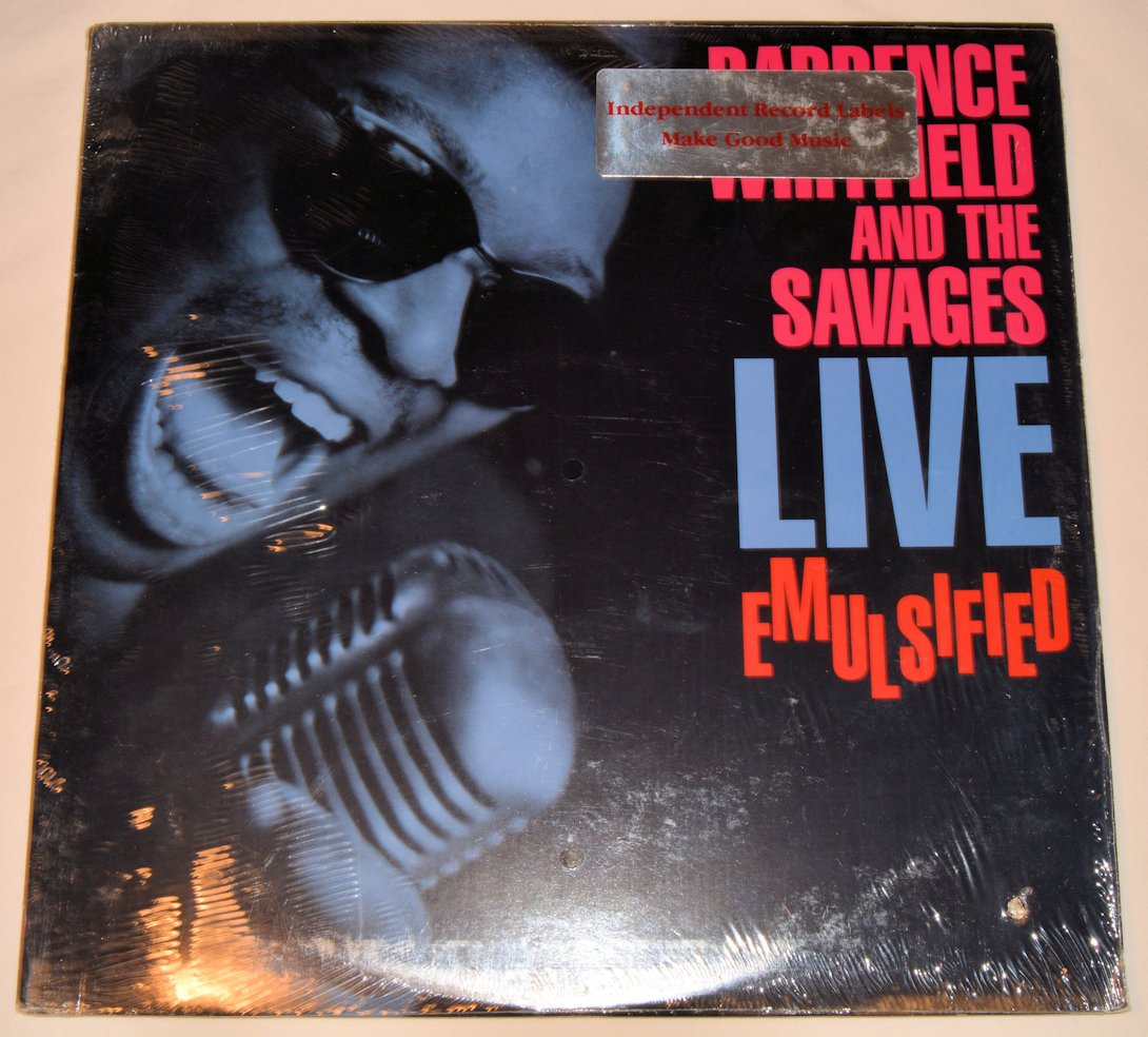 Whitfield, Barrence - Live Emulsified