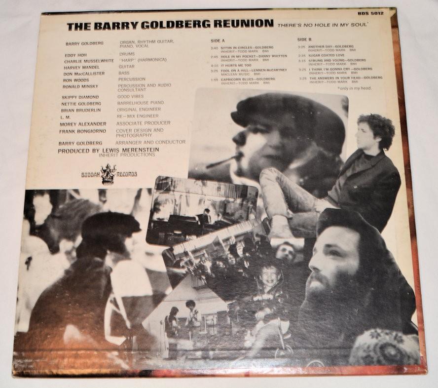 Goldberg, Barry Reunion - There's No Hole In My Soul