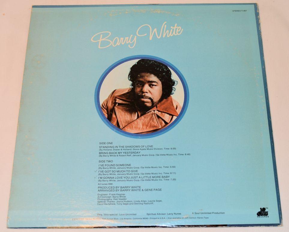 White, Barry - I've Got So Much To Give