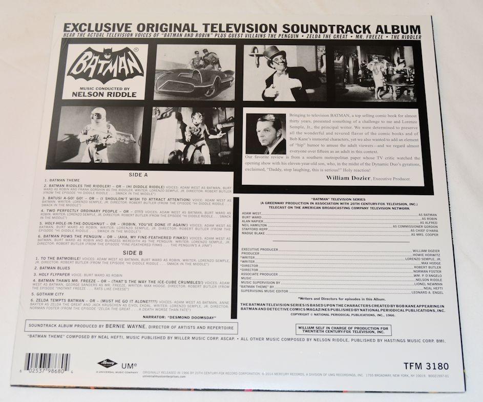 Riddle, Nelson - Batman OST