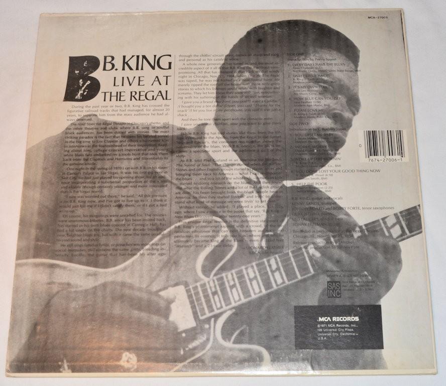 King, B.B. - Live At The Regal