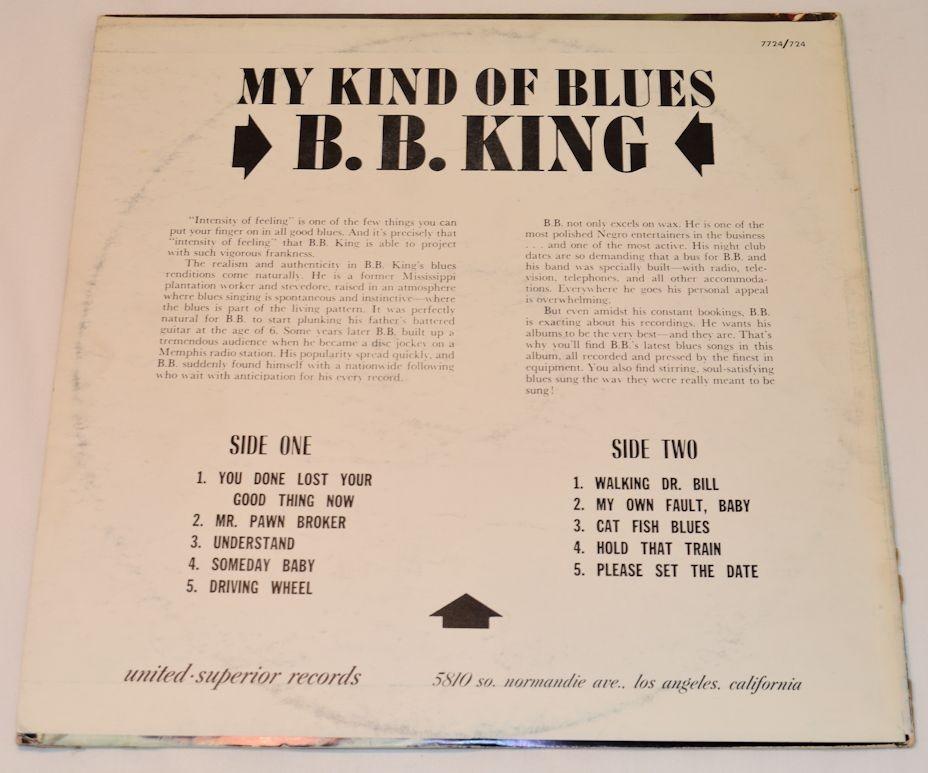 King, B.B. - My Kind Of Blues