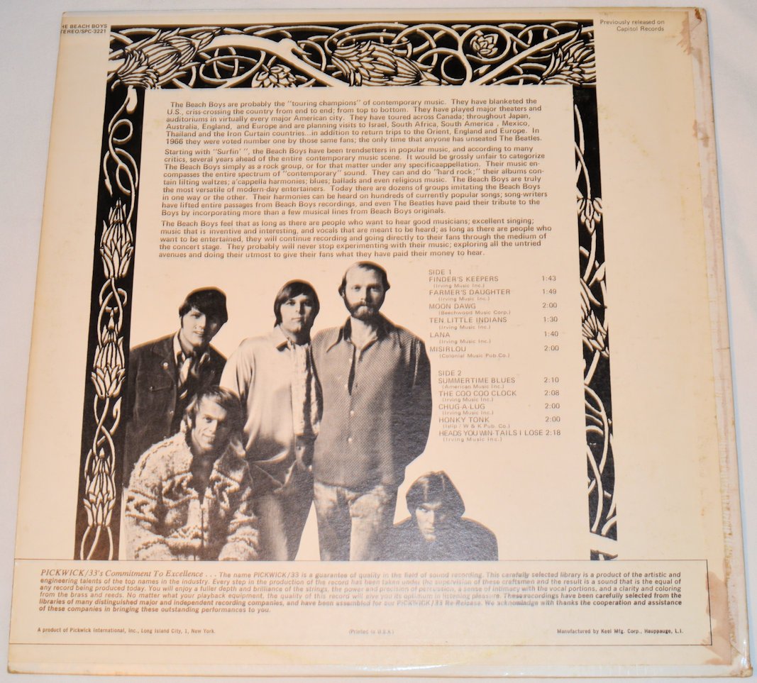 Beach Boys, The - The Beach Boys