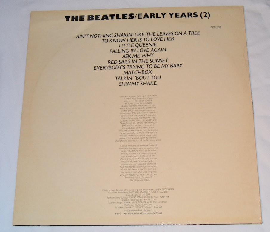 Beatles, The - Early Years (2)