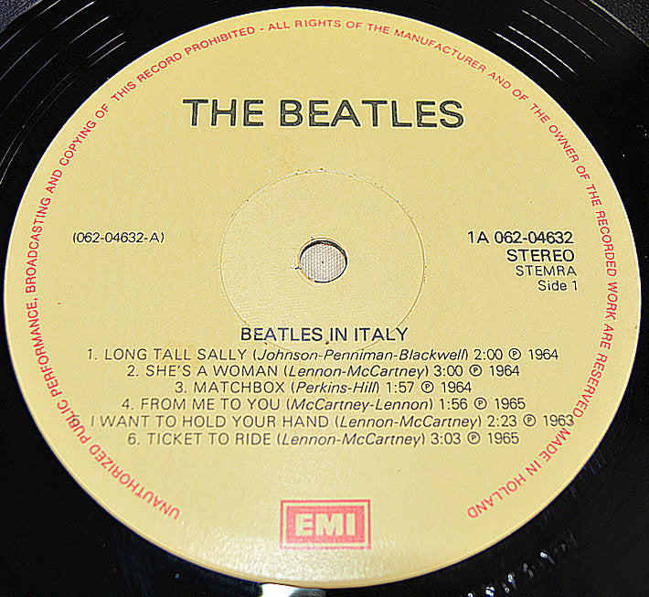 Beatles, The - In Italy