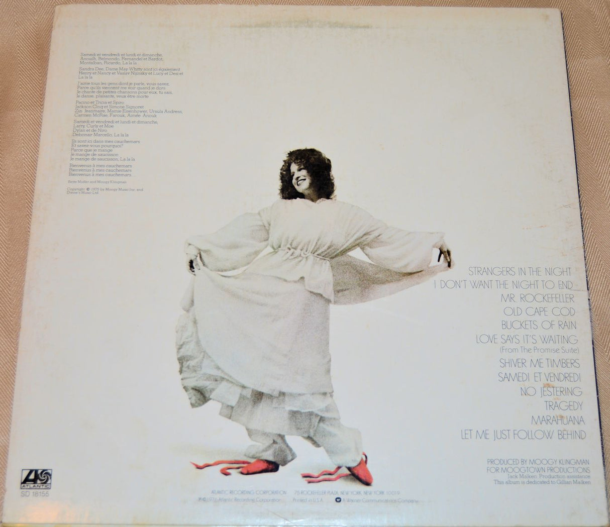 Midler, Bette - Songs For The New Depression