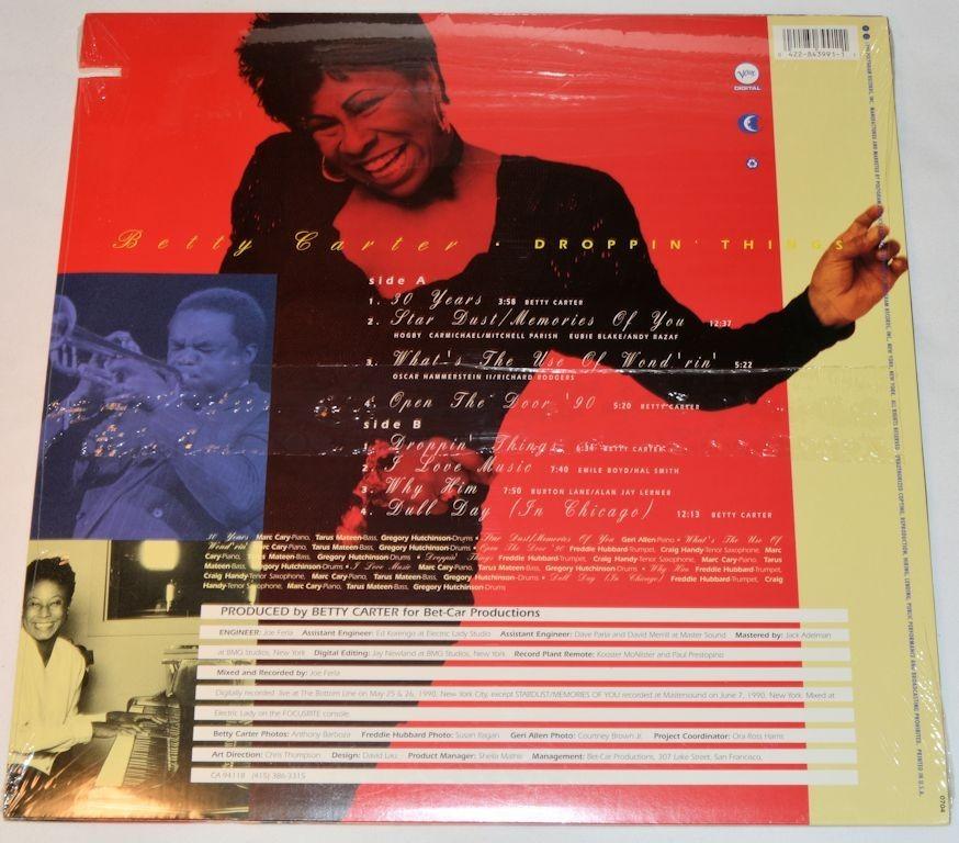 Carter, Betty - Droppin Things
