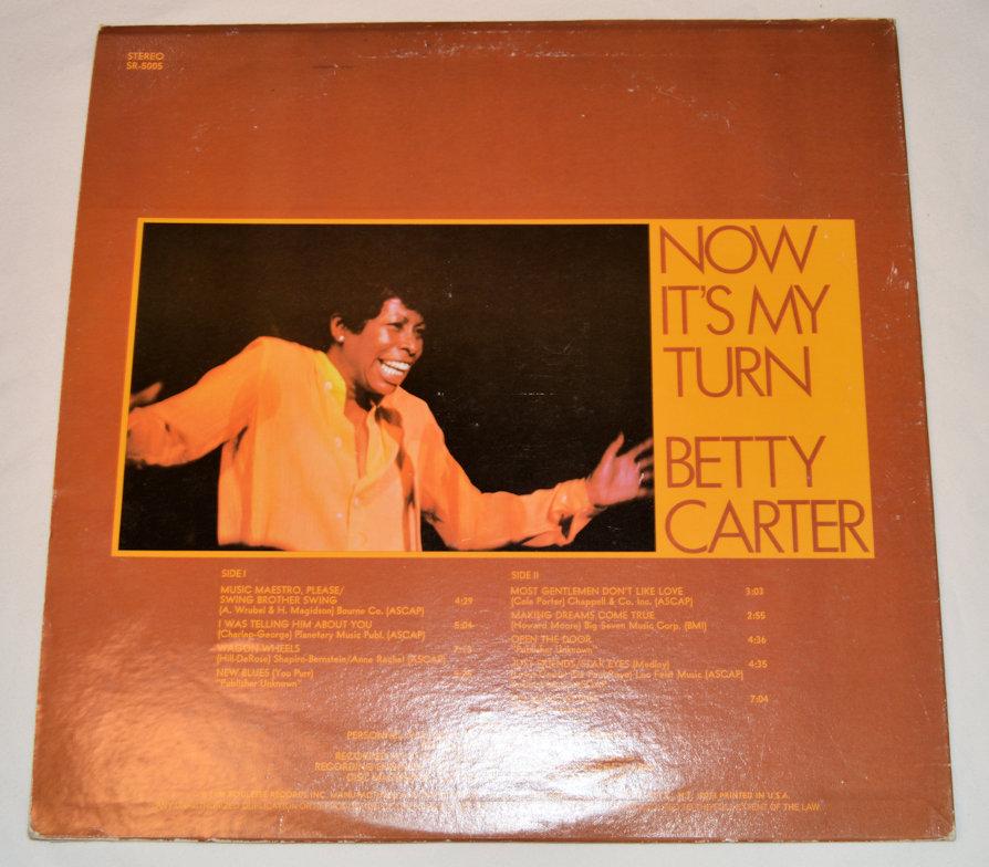 Carter, Betty - It's My Turn