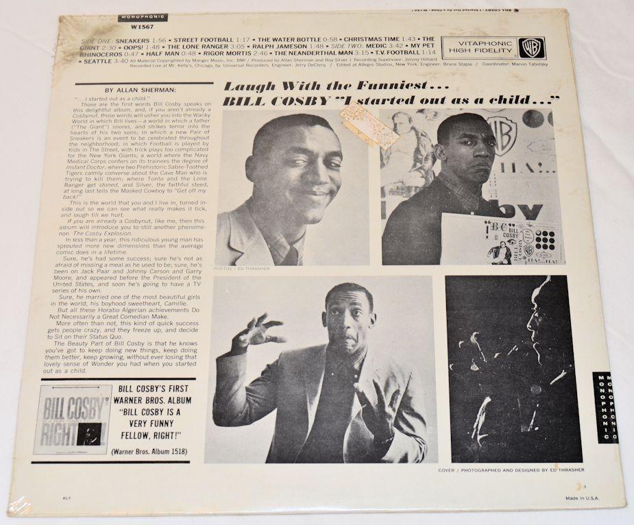 Cosby, Bill - I Started Out As A Child