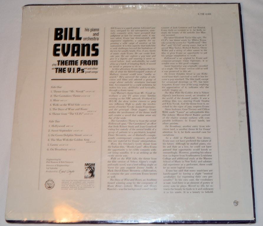 Evans, Bill - VIP Theme