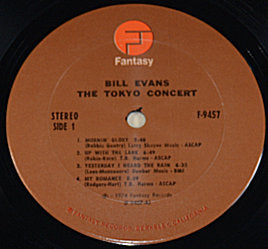 Evans, Bill - Tokyo Concert