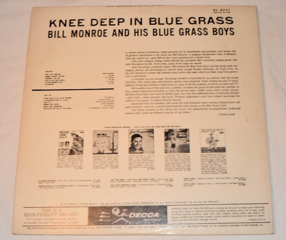 Monroe, Bill - Knee Deep In Blue Grass