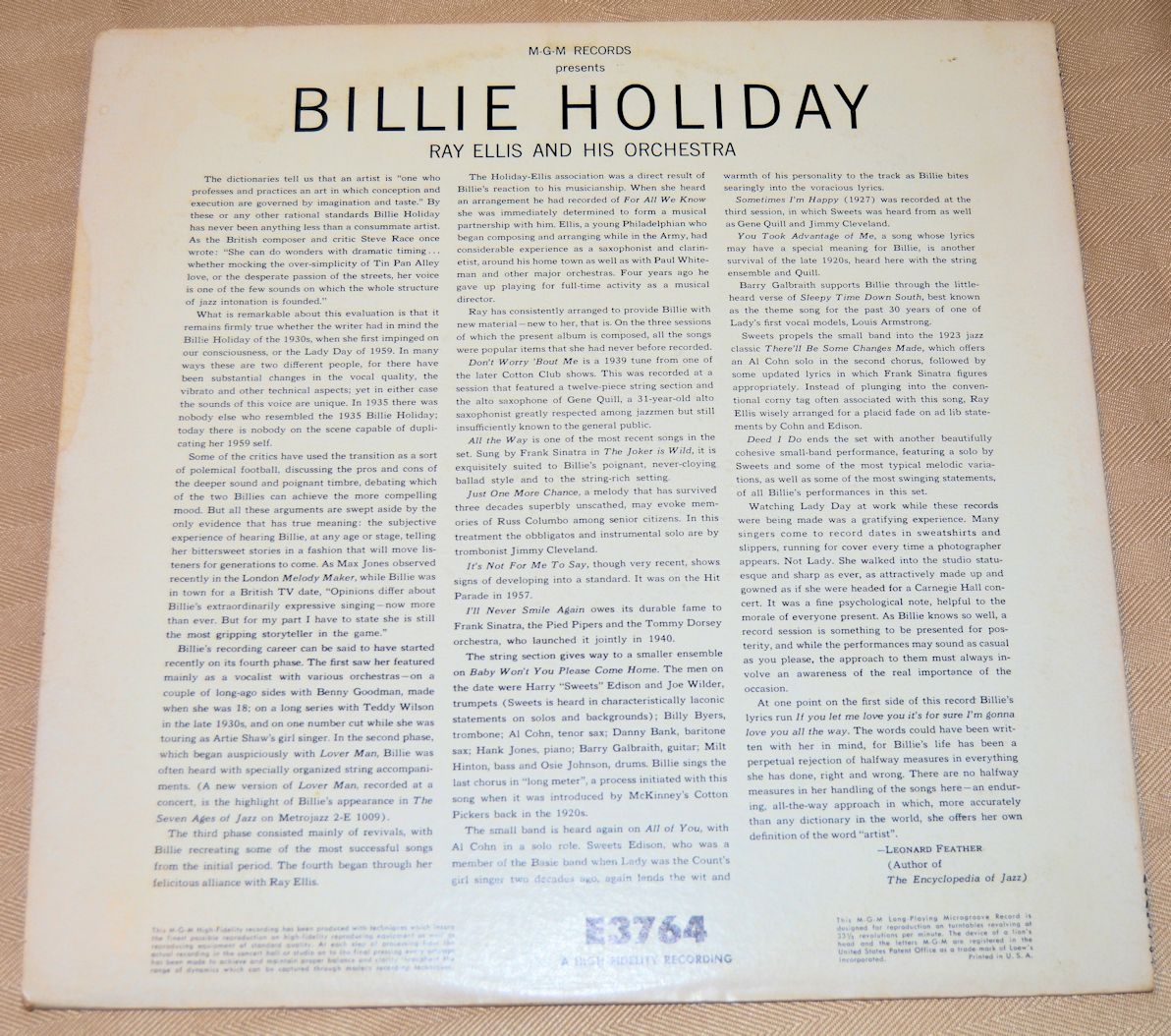 Holiday, Billie - Billie Holiday