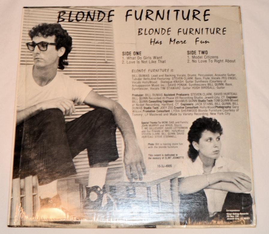 Blonde Furniture - Has More Fun
