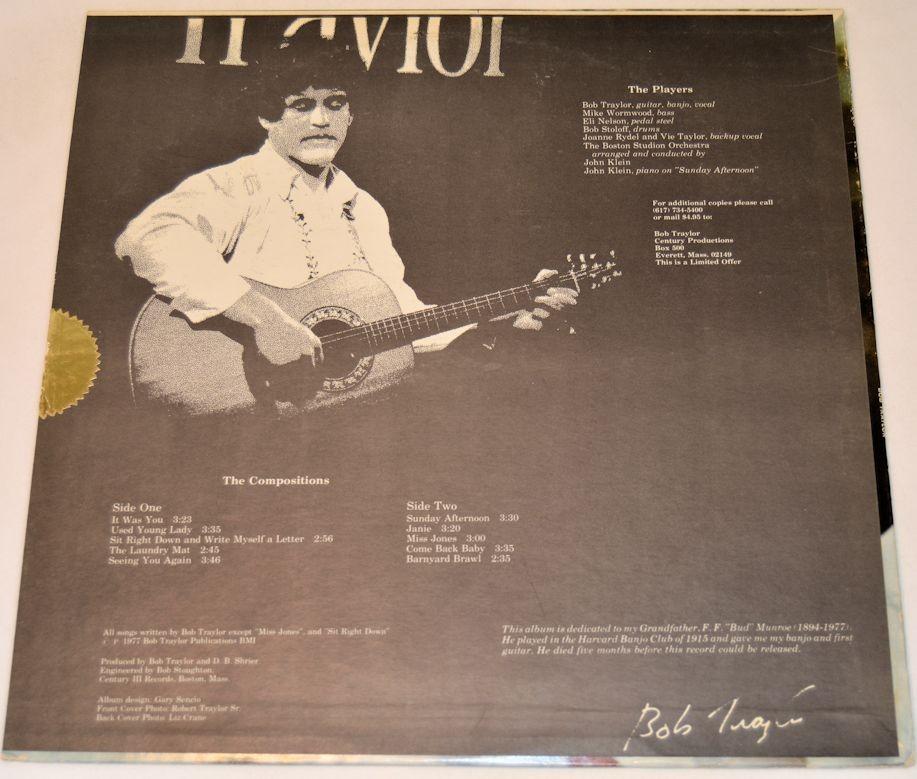 Traylor, Bob - It Was You