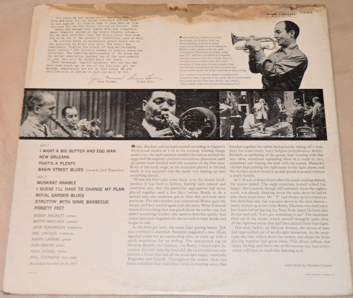 Hackett, Bobby - Coast Concert