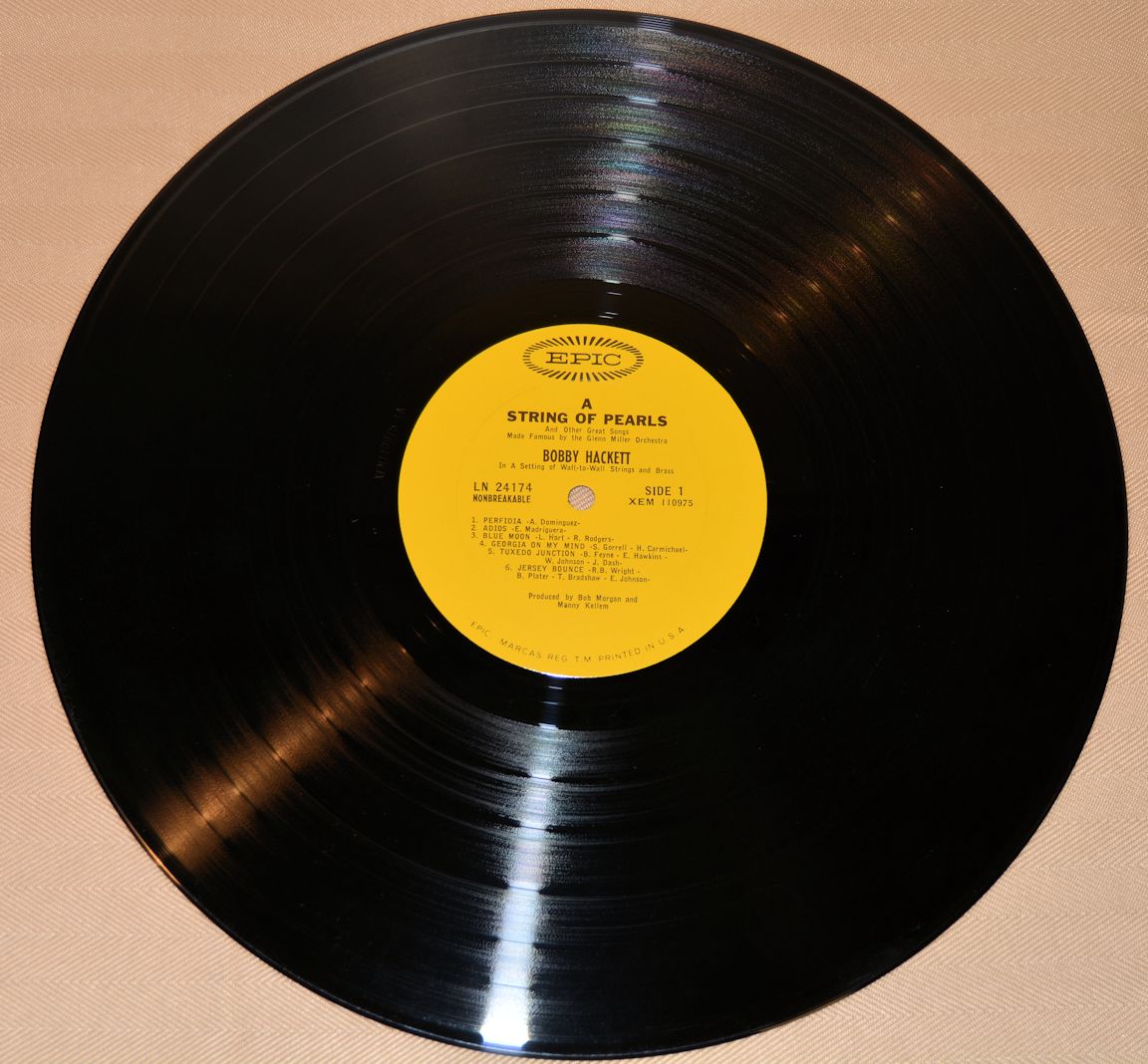 Hackett, Bobby - A String Of Pearls